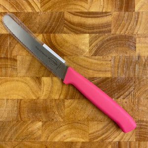 F Dick Utility Knife 4.5 Inch Pink